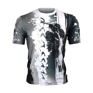 ASSASSIN [FR-350] Full graphic loose-fit Crew neck T-shirt